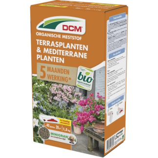 DCM Terras- en meditarrane planten mest | DCM | 20 m² (Organisch, 1.5 kg, Bio-label) 1003797 K170505104 - 
