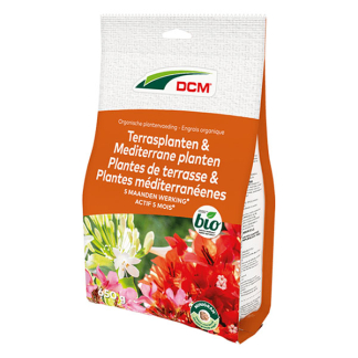 DCM Terras en meditarrane planten mest | DCM | 0.65 kg (Voor 17 planten, Organisch, Bio-label) 1007658 K170115922 - 2