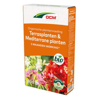 DCM Terras en meditarrane planten mest | DCM | 0.8 kg (Voor 20 planten, Organisch, Bio-label) 1007547 K170115921 - 2