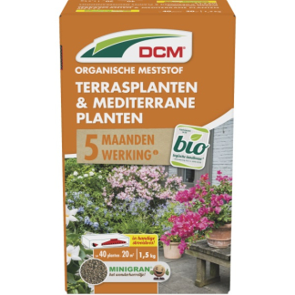 DCM Terras en meditarrane planten mest | DCM | 20 m² (Organisch, 1.5 kg, Bio-label) 1003797 K170505104 - 2