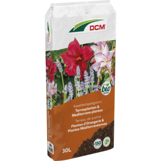 DCM Terras en mediterrane planten potgrond | DCM | 30 liter (Bio-label) 1004509 K170505133 - 1