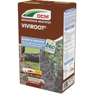 DCM Tuinmest | DCM | Viviroot | 1.5 kg (Organisch, Voor 60 planten, Bio-label) 1004361 K170505105 - 