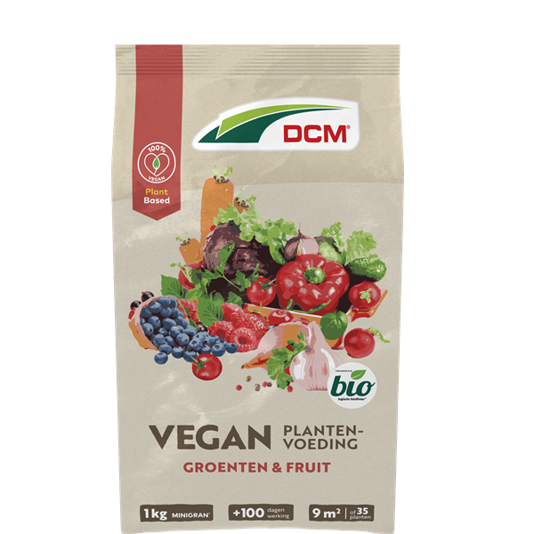 DCM Vegan plantenvoeding | DCM | 1 kg (Groenten en fruit, 9 m², MINIGRAN® technologie, Bio-label) 1005982 K170505367 - 2