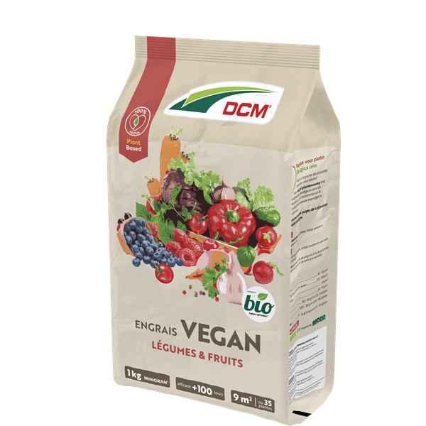 DCM Vegan plantenvoeding | DCM | 1 kg (Groenten en fruit, 9 m², MINIGRAN® technologie, Bio-label) 1005982 K170505367 - 3
