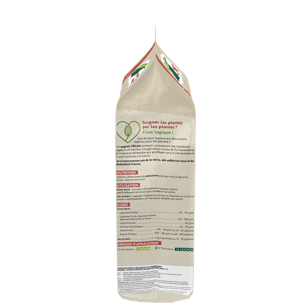 DCM Vegan plantenvoeding | DCM | 1 kg (Groenten en fruit, 9 m², MINIGRAN® technologie, Bio-label) 1005982 K170505367 - 4