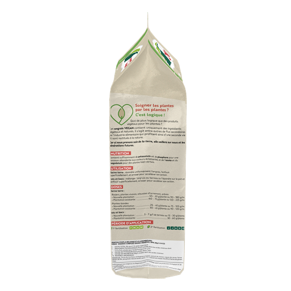 DCM Vegan plantenvoeding | DCM | 1 kilo (Groene en bloeiende planten, 9 m², MINIGRAN® technologie, Bio-label) 1005983 K170505366 - 4