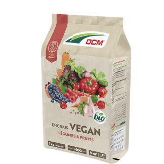 DCM Vegan plantenvoeding | DCM | 1 kilo (Groenten en fruit, 9 m², MINIGRAN® technologie, Bio-label) 1005982 K170505367 - 