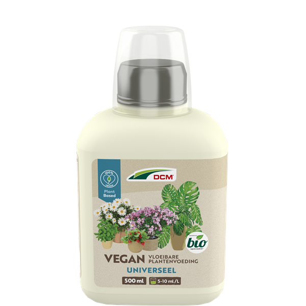 DCM Vegan plantenvoeding | DCM | 500 ml (Universeel, Vloeibaar, Bio-label) 1005976 K170505370 - 2