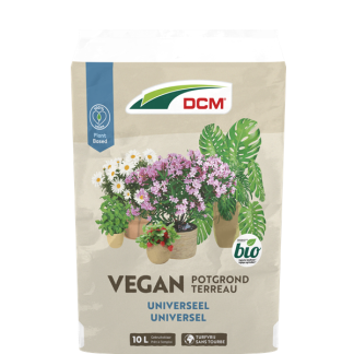 DCM Vegan potgrond | DCM | 10 liter (Universeel, Bio-label, Turfvrij) 1005986 K170505368 - 1