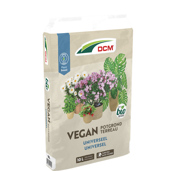 DCM Vegan potgrond | DCM | 10 liter (Universeel, Bio-label, Turfvrij) 1005986 K170505368 - 2