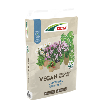 DCM Vegan potgrond | DCM | 10 liter (Universeel, Bio-label, Turfvrij) 1005986 K170505368 - 2
