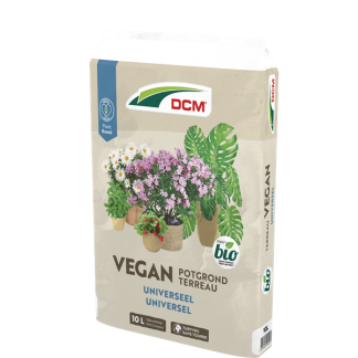 DCM Vegan potgrond | DCM | 10 liter (Universeel, Bio-label, Turfvrij) 1005986 K170505368 - 3