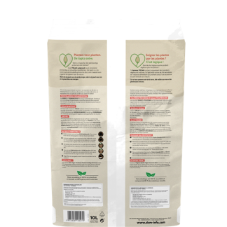 DCM Vegan potgrond | DCM | 10 liter (Universeel, Bio-label, Turfvrij) 1005986 K170505368 - 6