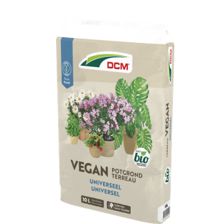 DCM Vegan potgrond | DCM | 10 liter (Universeel, Turfvrij, Bio-label) 1005986 K170505368 - 