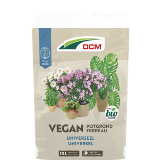 DCM Vegan potgrond | DCM | 10 liter (Universeel, Turfvrij, Bio-label) 1005986 K170505368 - 