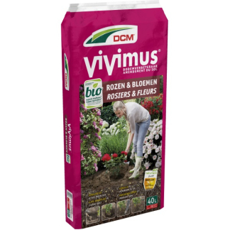 DCM Vivimus bodemverbeteraar | DCM | 40 liter (Rozen & bloemen, Bio-label) 1000550 K170505149 - 