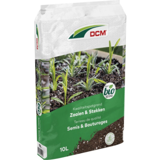 DCM Zaai- en stekgrond | DCM | 10 liter (Bio-label) 1004484 K170505134 - 