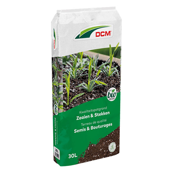 DCM Zaai- en stekgrond | DCM | 30 liter (Bio-label) 1004510 K170115935 - 1