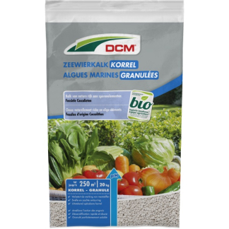 DCM Zeewierkalk | DCM | 250 m² (Korrels, 20 kg, Bio-label) 1001743 K170115751 - 