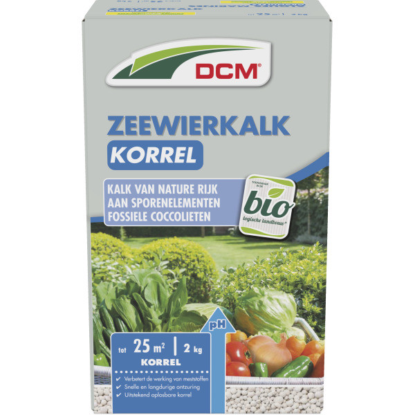 DCM Zeewierkalk | DCM | 2 kg (25 m², Korrels, Bio-label) 1004809 K170115647 - 2