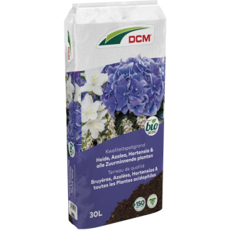 DCM Zuurminnende planten potgrond | DCM | 30 liter (Bio-label) 1004504 K170505126 - 