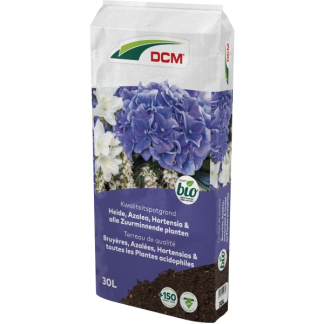 DCM Zuurminnende planten potgrond | DCM | 30 liter (Bio-label) 1004504 K170505126 - 