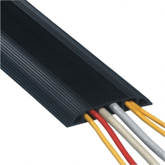Dataflex Kabelgoot vloer | Dataflex | 150 x 8.3 x 1.5 cm (6 kabels, Zwart) 31153 K090100034 - 