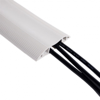 Dataflex Kabelgoot vloer | Dataflex | 300 x 8.3 x 1.5 cm (6 kabels, Wit) 31300 K090100036 - 1