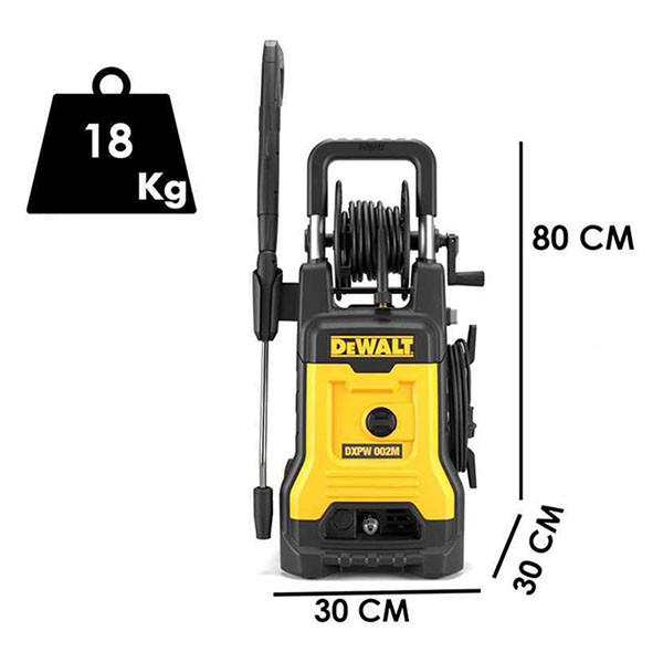 DeWalt Hogedrukreiniger | DeWalt | DCPW002M | 150 bar (2100W, Op wielen) DXPW002M K170114411 - 2