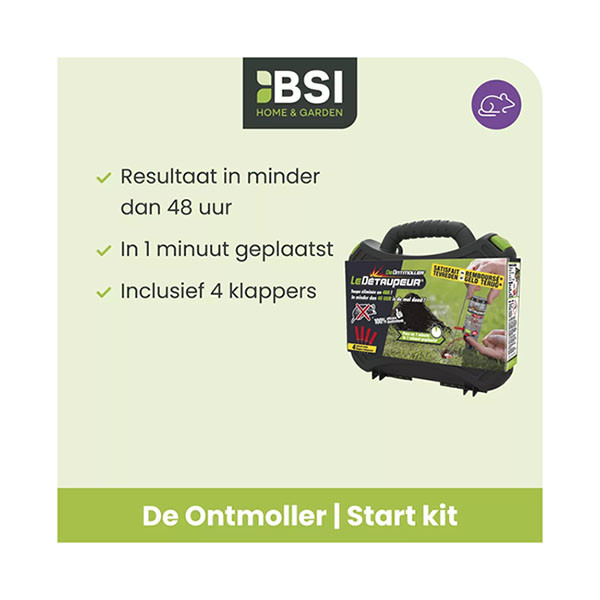 De Ontmoller Mollen bestrijding | BSI | De Ontmoller (Starterkit) 65379 K170501706 - 3