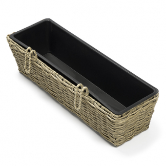 Decoris Balkon plantenbak | Decoris | 60 cm (Naturel) 859832 K170116200 - 1