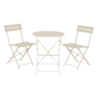 Decoris Bistroset | Decoris | 3-delig (Inklapbaar, Staal, Beige) 889963 K170105811
