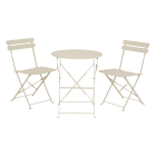 Decoris Bistroset | Decoris | 3-delig (Inklapbaar, Staal, Beige) 889963 K170105811 - 1