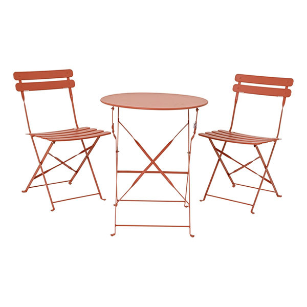 Decoris Bistroset | Decoris | 3-delig (Inklapbaar, Staal, Bruin) 889965 K170105813 - 1