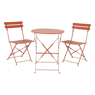 Decoris Bistroset | Decoris | 3-delig (Inklapbaar, Staal, Bruin) 889965 K170105813 - 1