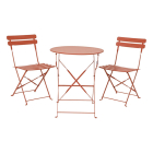 Decoris Bistroset | Decoris | 3-delig (Inklapbaar, Staal, Bruin) 889965 K170105813 - 1