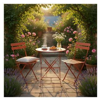 Decoris Bistroset | Decoris | 3-delig (Inklapbaar, Staal, Bruin) 889965 K170105813 - 6