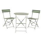 Decoris Bistroset | Decoris | 3-delig (Inklapbaar, Staal, Groen) 889964 K170105812 - 1