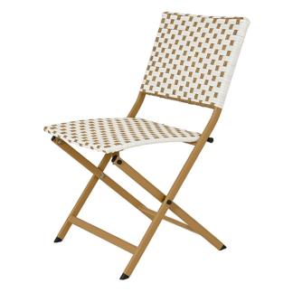 Decoris Bistroset | Decoris | 3-delig (Inklapbaar, Wicker, Wit) 806482 K170105807 - 2