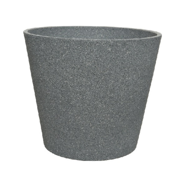 Decoris Bloempot | Decoris | Ø 30 cm (Polystone, Binnen/Buiten, Grijs) 851218 K170203591 - 1