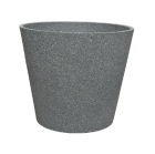Bloempot | Decoris | Ø 30 cm (Polystone, Binnen/Buiten, Grijs)