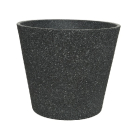 Bloempot | Decoris | Ø 40 cm (Polystone, Binnen/Buiten, Antraciet)