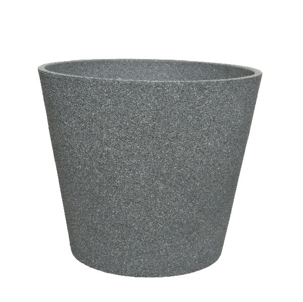 Decoris Bloempot | Decoris | Ø 40 cm (Polystone, Binnen/Buiten, Grijs) 851221 K170203582 - 1