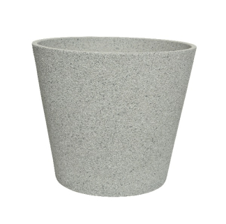 Decoris Bloempot | Decoris | Ø 40 cm (Polystone, Binnen/Buiten, Lichtgrijs) 851220 K170203568 - 1