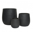 Decoris Bloempot | Decoris | Ø 44 centimeter | 3 stuks (Fiberclay, Binnen/Buiten, Antraciet) 802562 K170116238 Decoris Bloempot | Decoris | Ø 44 centimeter | 3 stuks (Fiberclay, Binnen/Buiten, Antraciet) 802562 K170116238