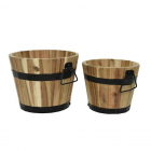 Decoris Bloempotten | Decoris | Ø 26 centimeter | 2 stuks (Rond, Acaciahout, FSC 100%, Buiten, Naturel) 860147 K170116228 Decoris Bloempotten | Decoris | Ø 26 centimeter | 2 stuks (Rond, Acaciahout, FSC 100%, Buiten, Naturel) 860147 K170116228