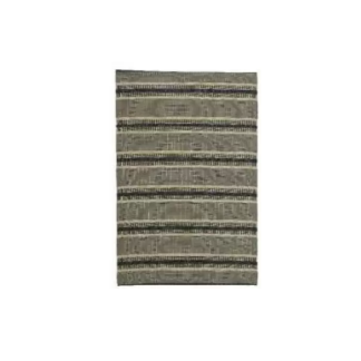 Decoris Buitenkleed | 180 x 120 cm (Waterbestendig, Strepen, Zwart) 891799 K170104860 - 