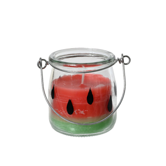 Decoris Citronella kaars | Decoris (Watermeloen pot) 835380 K170105490 - 1