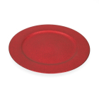 Decoris Decoratiebord | Decoris | Ø 33 cm (Glitter, Rood) 216393 K151001063 - 1