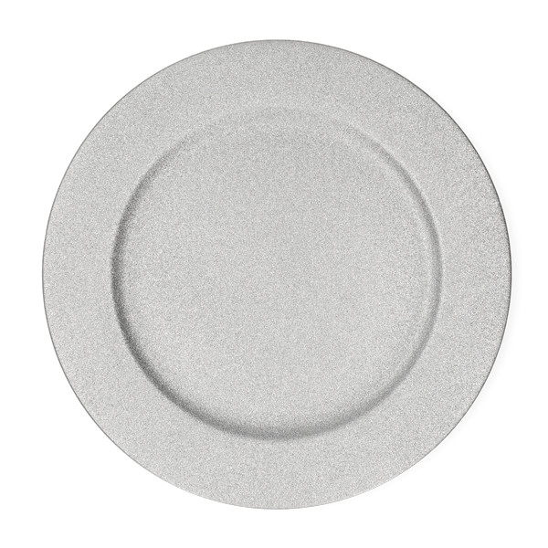Decoris Decoratiebord | Decoris | Ø 33 cm (Glitter, Zilver) 216392 K151001062 - 2